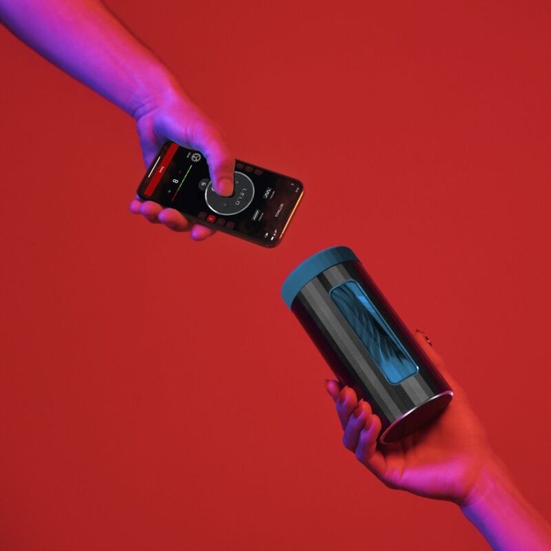 Masturbator Masculin, Lelo - F1S V3, Control prin Aplicatie, Teal