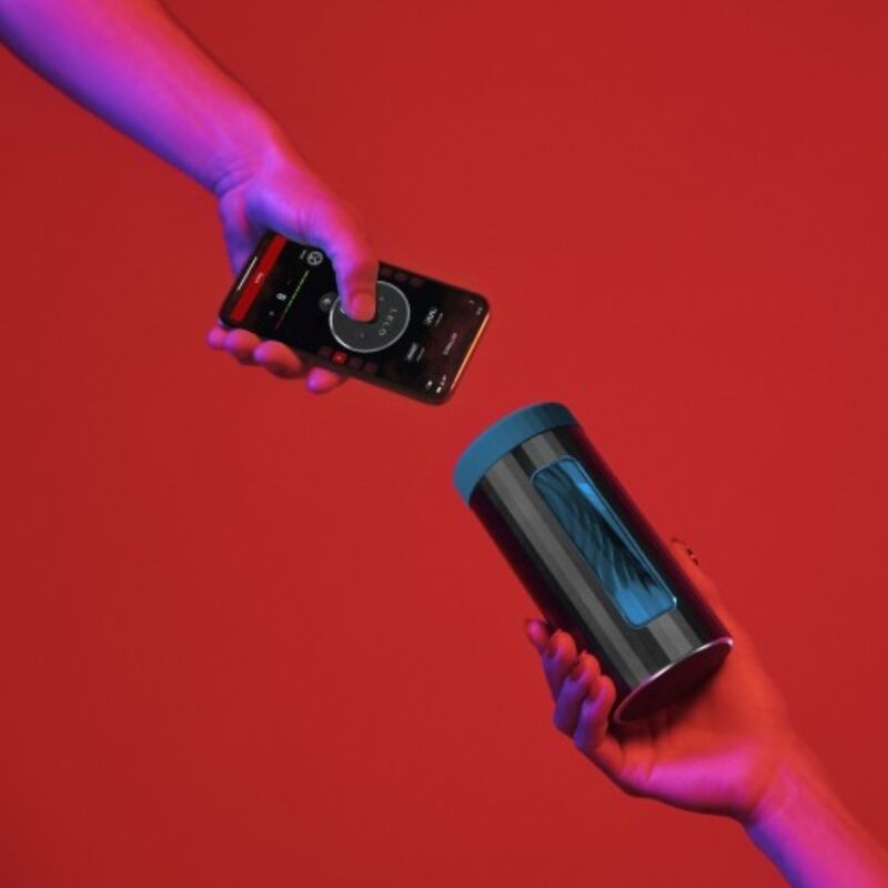 Masturbator Masculin, Lelo - F1S V3, Mod AI Interactiv, Rosu