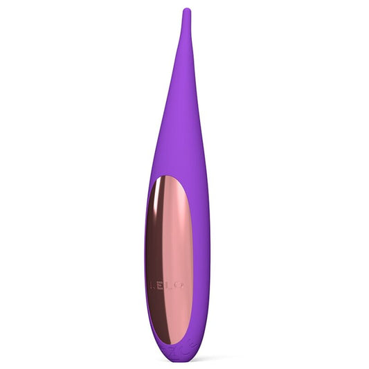 Stimulator Clitoris, Lelo - Dot Travel, 8 Moduri de Vibratie, Purple