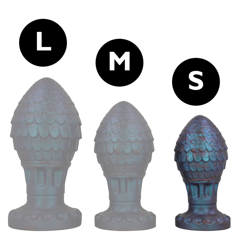 Plug Anal, Epic - Vrakos Dragon Egg, Silicon Medical, Marime S