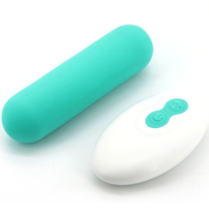 Vibrator Bullet, Armony - Splash Joie, Telecomanda Wireless, 75 X 19 CM Verde