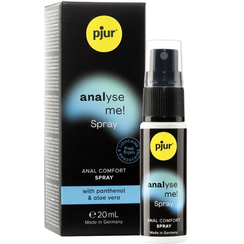 Lubrifiant Anal, Pjur - Analyse Me, Fara Lidocaina si Benzocaina, 20 ML