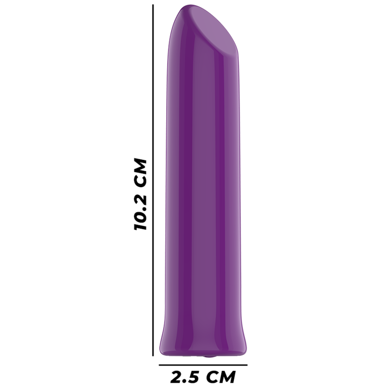 Vibrator Bullet pentru Clitoris, Intense - Todrick, 10 Moduri de Vibratie, Mov