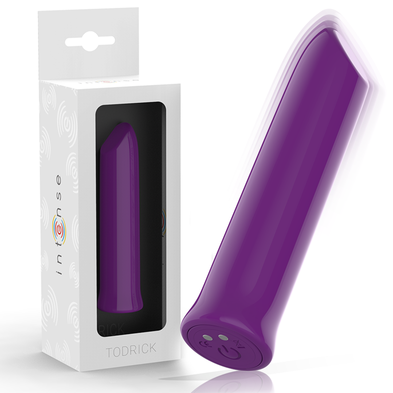 Vibrator Bullet pentru Clitoris, Intense - Todrick, 10 Moduri de Vibratie, Mov