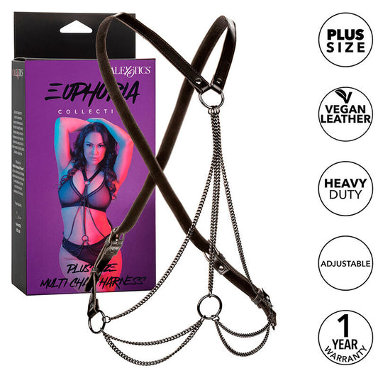 Ham Multichain, CalExotics - Euphoria, Premium, Plus Size