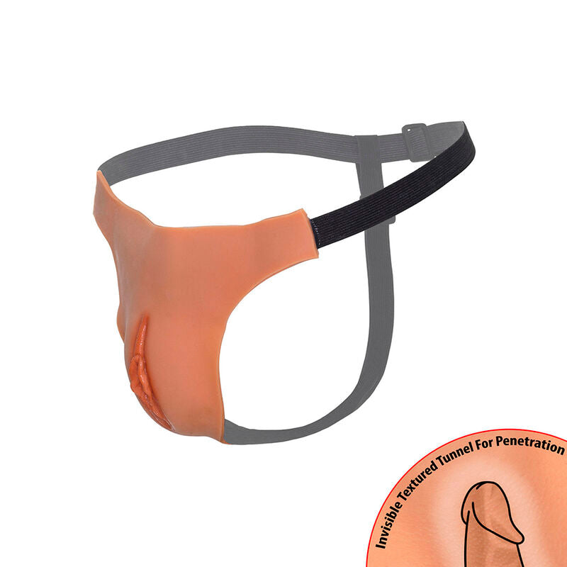 Chilot Deschis pentru Vagin, Hidden Desire - Alter Ego, Ajustabil, Nud