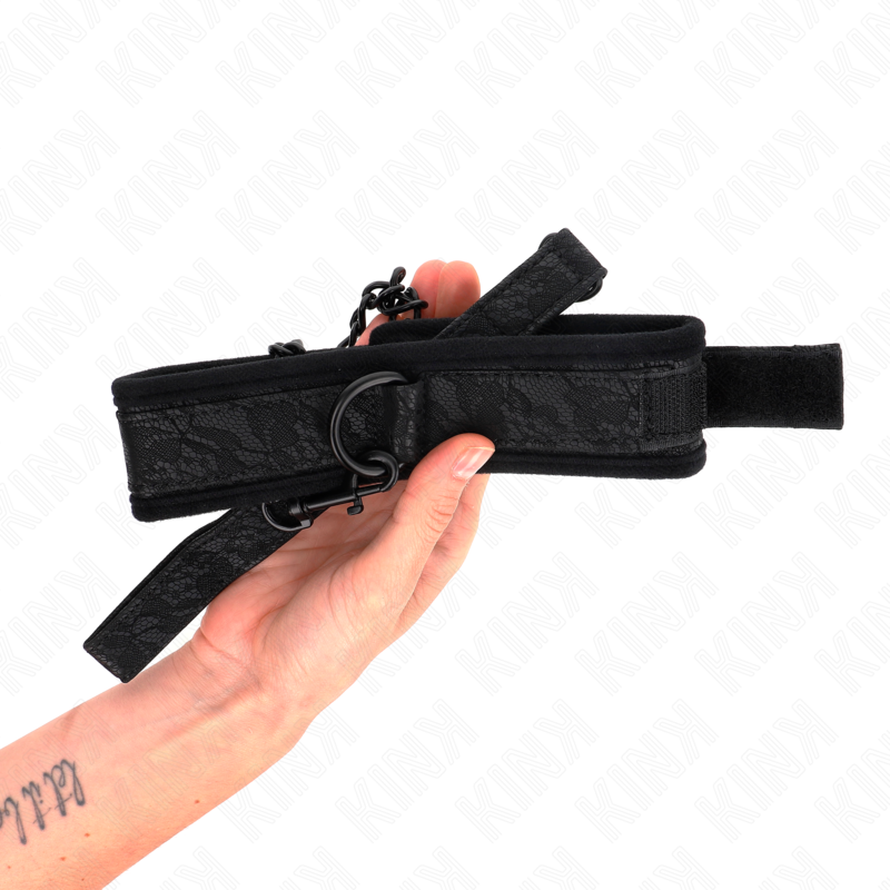 Guler cu Lesa, Kink - Basic Model 5, Ajustabil, 34-54 CM x 5 CM 77 CM