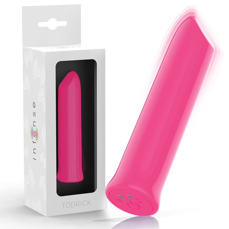 Vibrator Bullet, Intense - Todrick, 10 Moduri de Vibratie, Roz