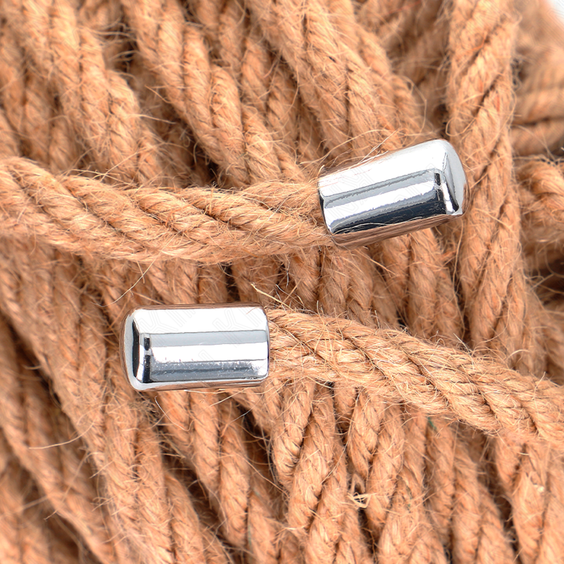 Franghie din Canepa, Kink, Cu Cap Metalic, 10 m