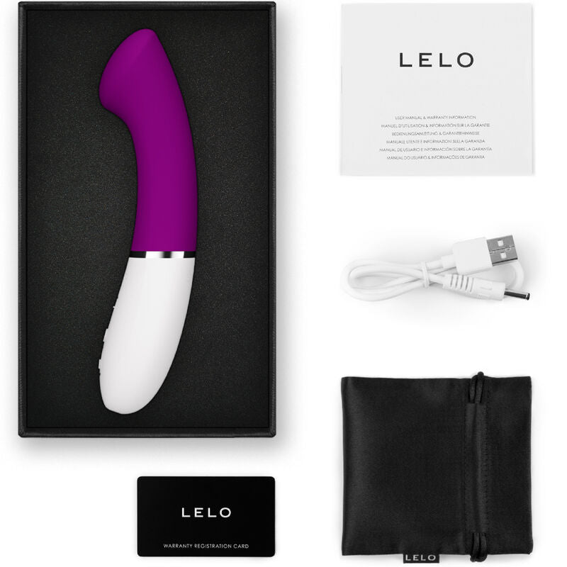 Vibrator G-Spot, Lelo - Gigi 3, Silicon Biocompatibil, Roz