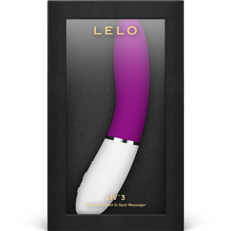 Stimulator Punctul G, Lelo - Liv 3, Control prin Aplicatie Bluetooth, Roz