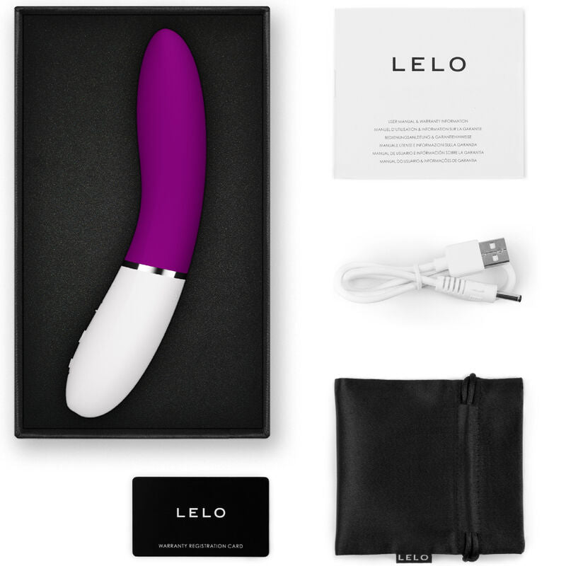 Stimulator Punctul G, Lelo - Liv 3, Control prin Aplicatie Bluetooth, Roz