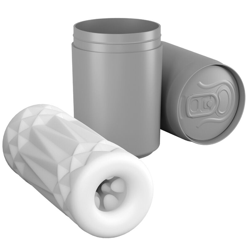 Masturbator Barbatesc, Pretty Love - CAN 2, Capac Flip-Top, Alb