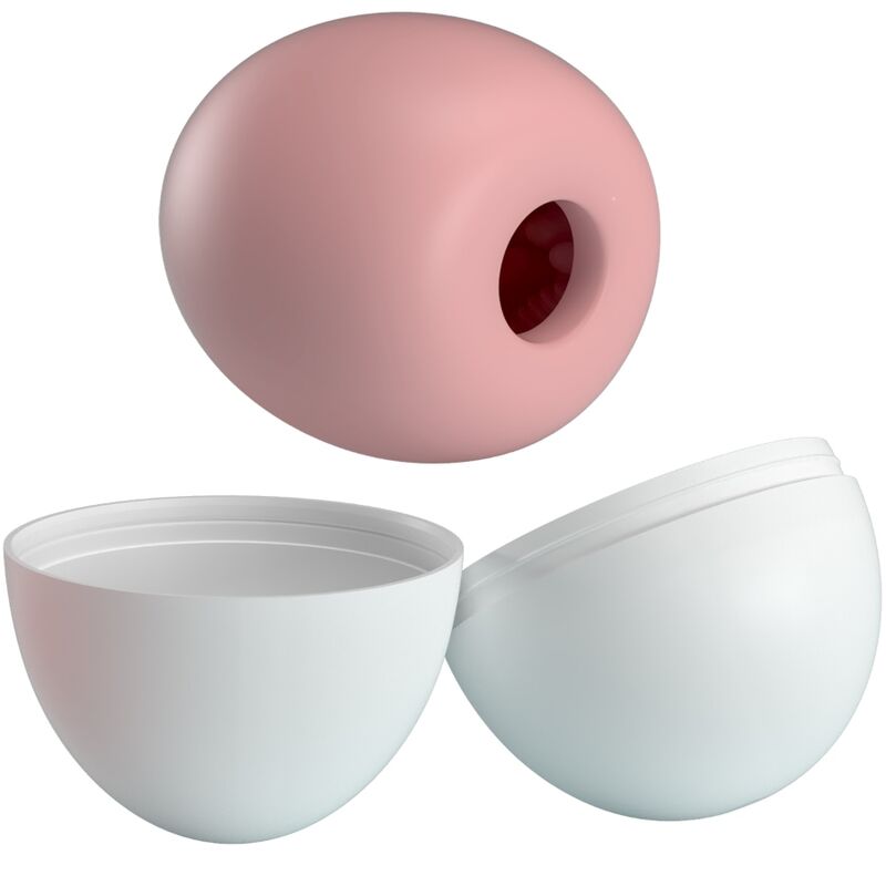 Masturbator Masculin, Pretty Love - BM-00900T90, Textura cu Nervuri, Egg Roz