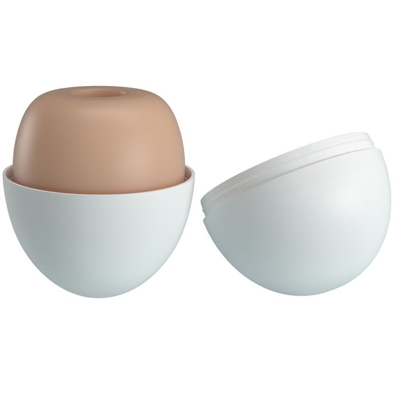 Masturbator Ou, Pretty Love - BM-00900T90-1, Textura cu Nervuri, Nud