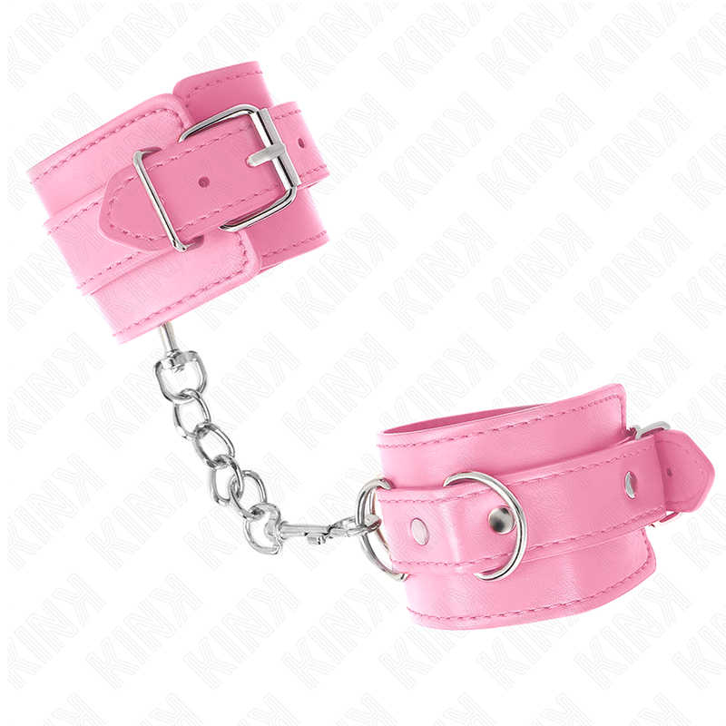Catuse Erotice, Kink - Simple Wrist Restraints, Reglabile, 20-23 CM x 5.5 CM Roz