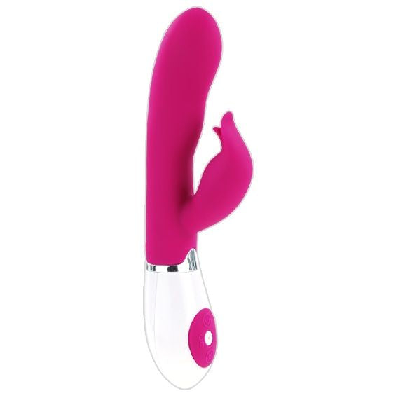 Vibrator, Pretty Love - Flirtation, cu Felix Stimulator, Lila/Alb