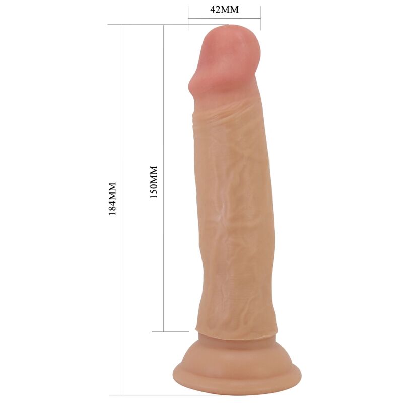 Dildo, Pretty Love - Quentin, Realistic, 18 CM Nud