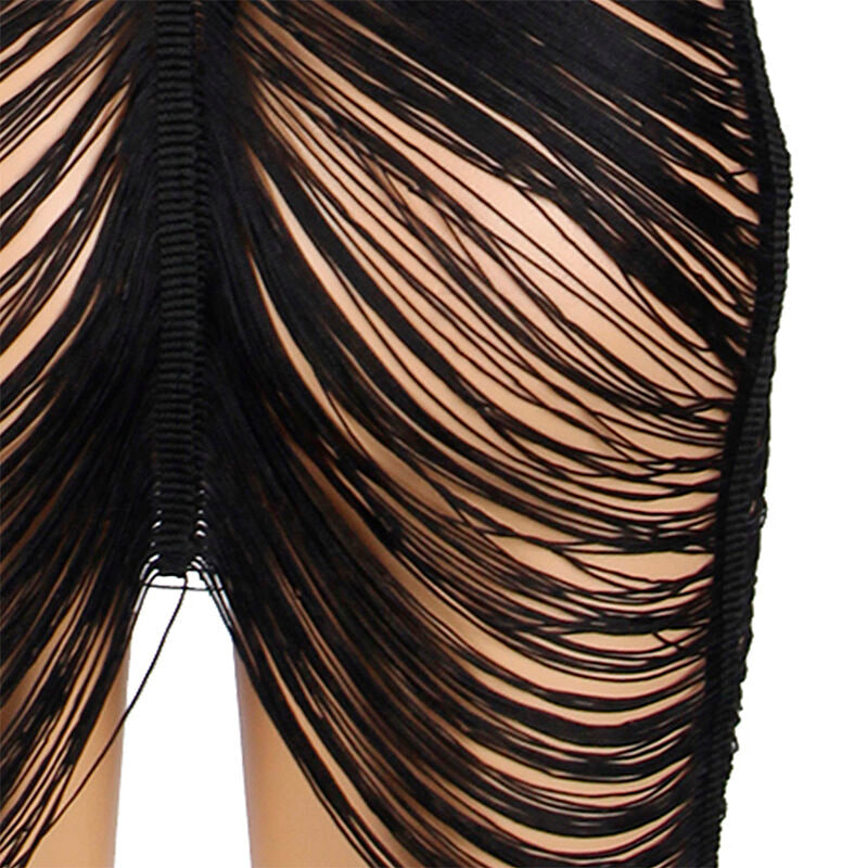 Rochie, Subblime - Strappy Dress, cu Tanga Inclus, Negru S/M