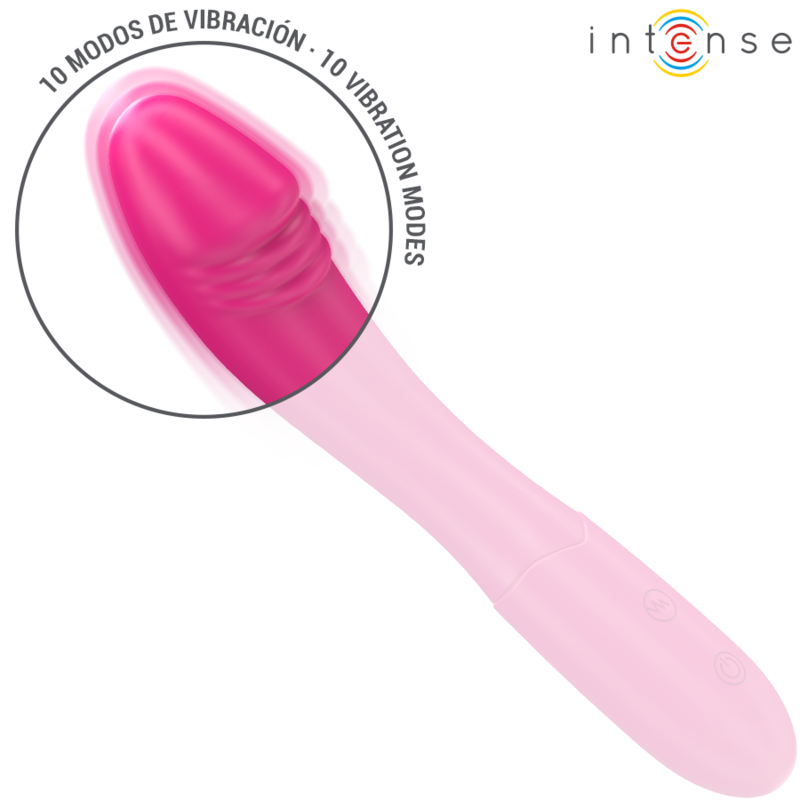Vibrator, Intense - Belinda, 10 Moduri de Vibratie, 19 CM Roz