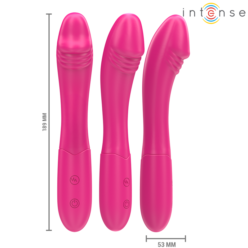 Vibrator, Intense - Belinda, 10 Moduri de Vibratie, 19 CM Roz