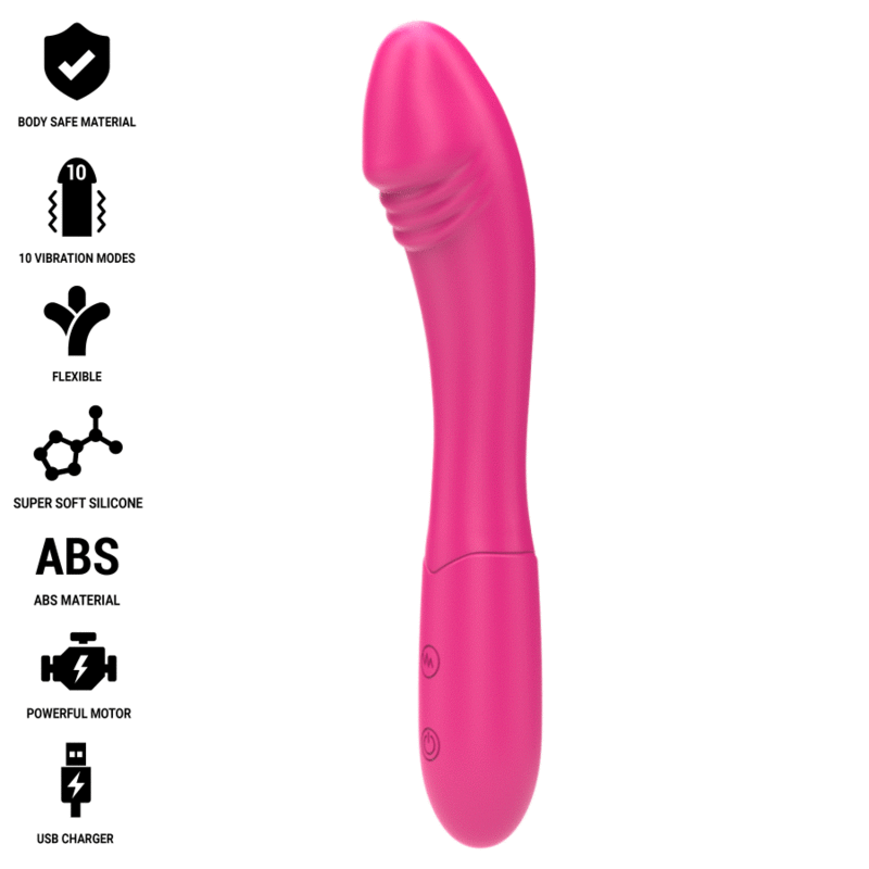 Vibrator, Intense - Belinda, 10 Moduri de Vibratie, 19 CM Roz