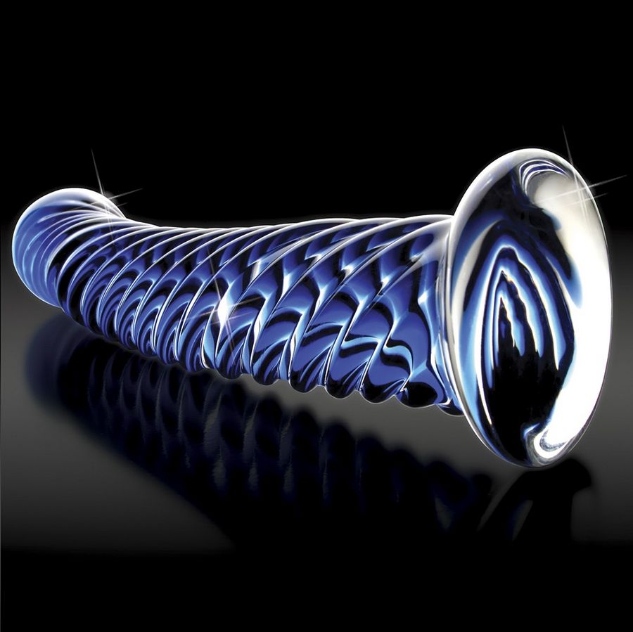 Dildo din Sticla, Icicles - N. 29, Sticla Suflata, 17 x 3 CM