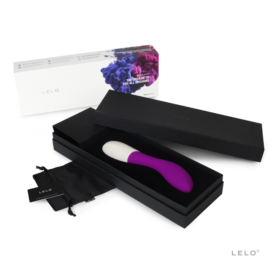 Vibrator Punctul G, Lelo - Mona Wave, Miscare Vino Aici, Purple
