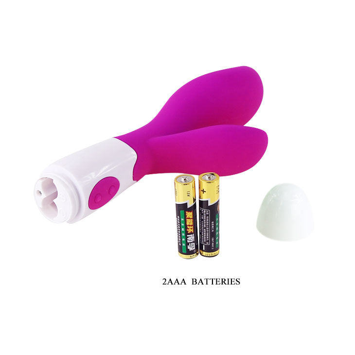 Vibrator Stimulator, Pretty Love - Newman, 30 de Moduri de Vibratie, Lila si Alb
