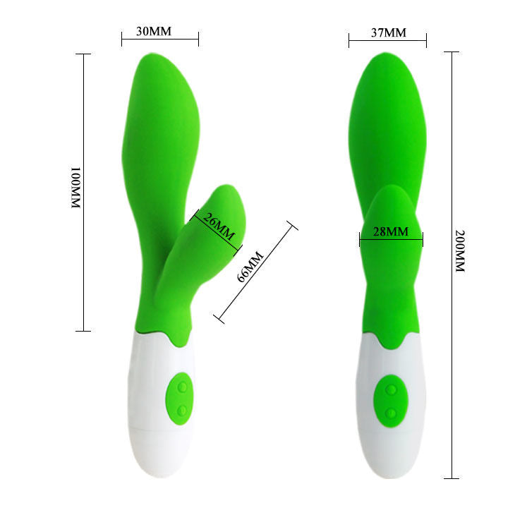 Vibrator, Pretty Love - Flirtation Owen, 30 de Moduri de Vibratie, Verde