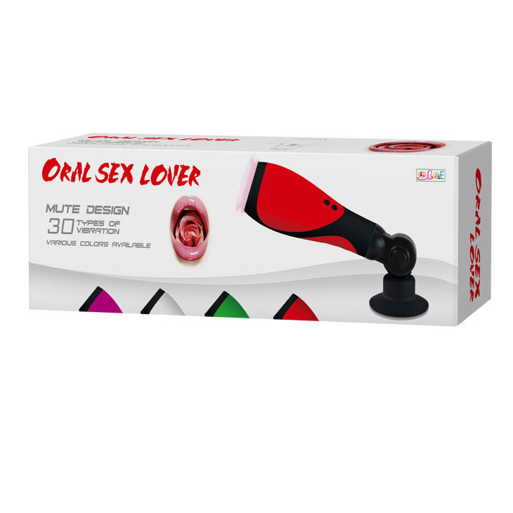 Masturbator Masculin, Baile - Oral Sex Lover 30V, 30 Moduri de Vibratie