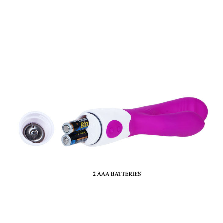 Vibrator Stimulator, Pretty Love - Andre, 7 Moduri de Vibratie, Lila si Alb
