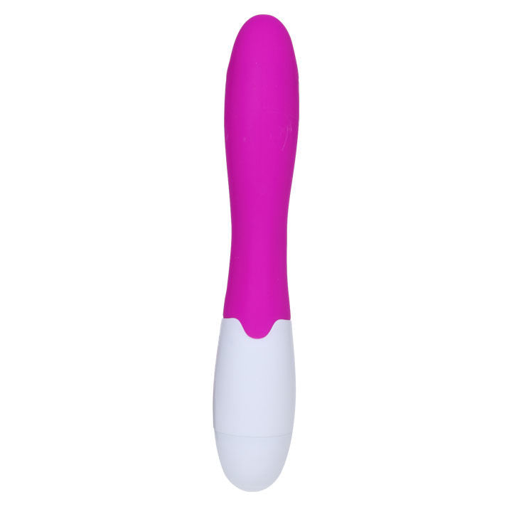 Vibrator, Pretty Love - Flirtation Snappy, 30 Moduri de Vibratie, 20 CM x 3,5 CM / Lila si Alb