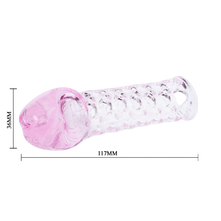 Prelungitor Manson Penis, Baile - Cover, Adauga 2.5 CM, 11.7 x 3.6 CM