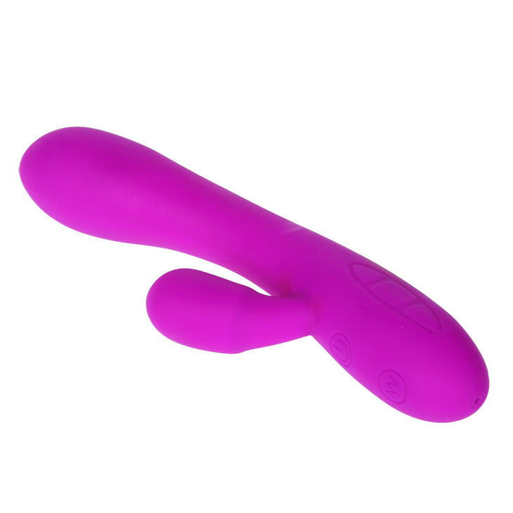 Vibrator, Pretty Love - Smart Victor, cu Stimulator Clitoris, 170 x 30 mm