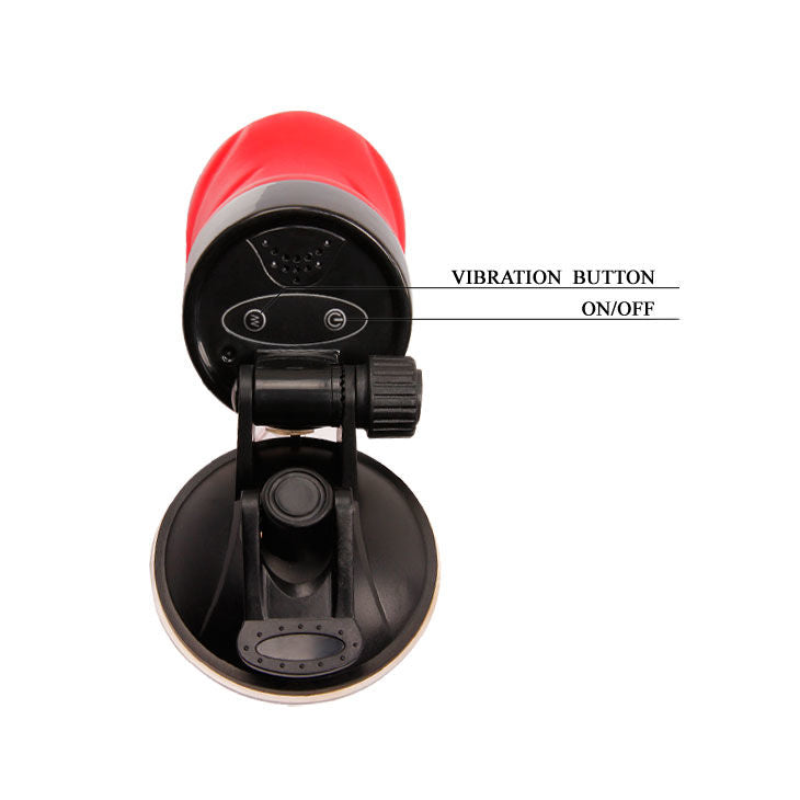 Masturbator, Crazy Bull - Vagin cu Baza, 12 Moduri de Vibratie, 28.3 CM x 10 CM