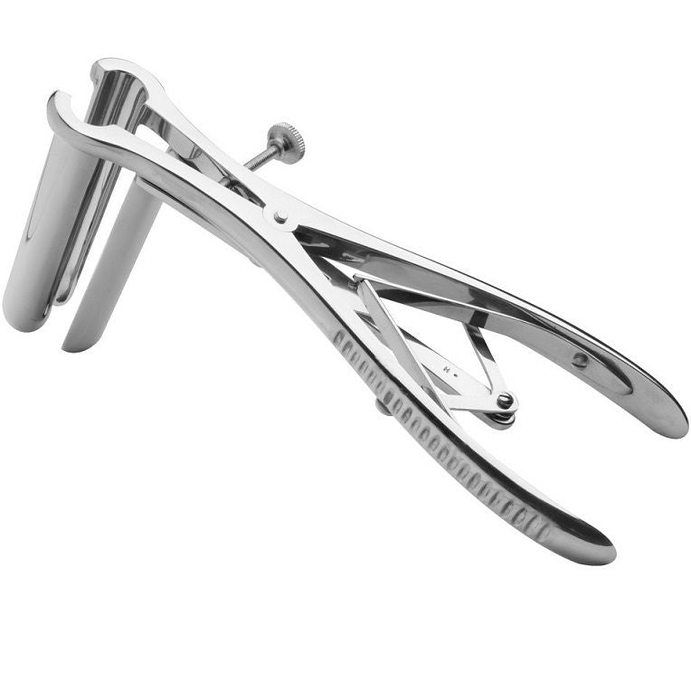 Specul Anal, Metal Hard - Triplu, Otel Chirurgical, Lungime Inserabila 9 CM