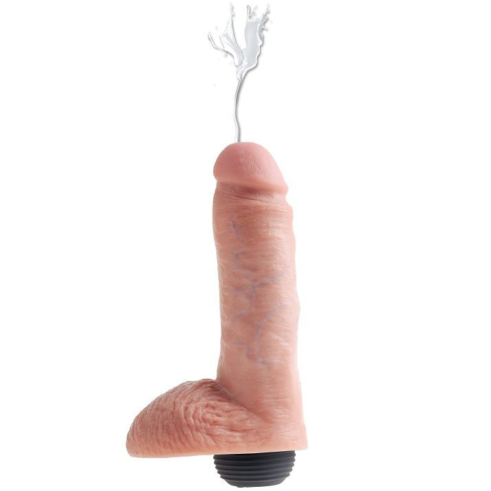 Dildo Realistic, King Cock - Squirter, Ejaculator, Natural 20.32 CM