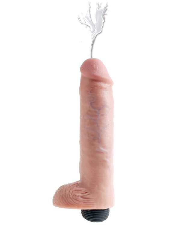 Dildo Realist, King Cock - Squirter, Ejaculator, 25.4 CM / Natural