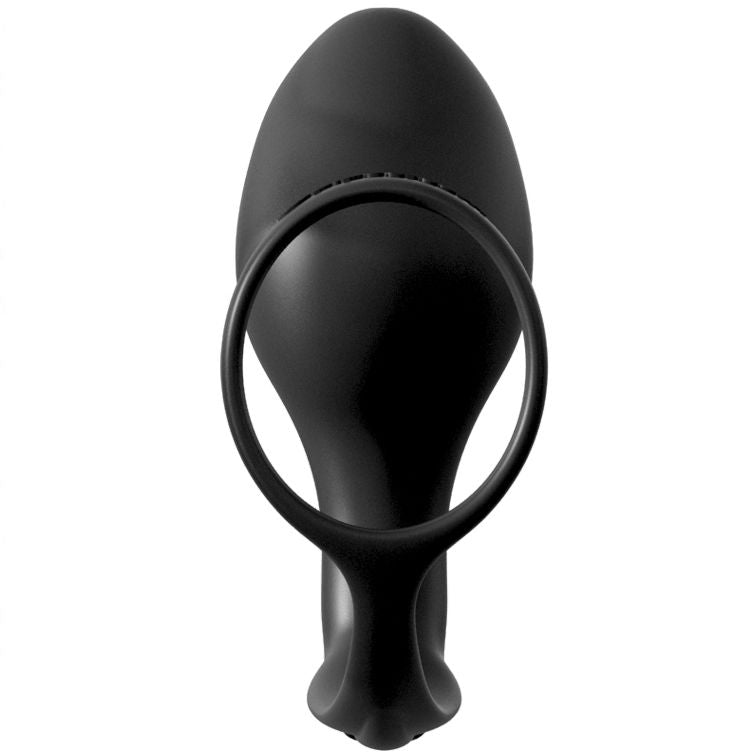 Plug Anal, Anal Fantasy - Ass-Gasm Advanced Ring, Inel cu Stimulator de Prostata, Lungime Inserabila 10,1 CM