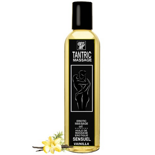 Ulei Tantric de Masaj si Afrodisiac Natural, EROS-ART - Aroma Vanilie, 30 ml