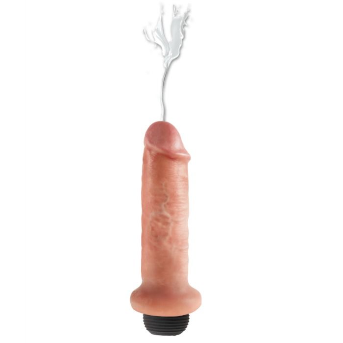 Dildo, King Cock - Squirter, cu Ejaculare, 17.8 CM