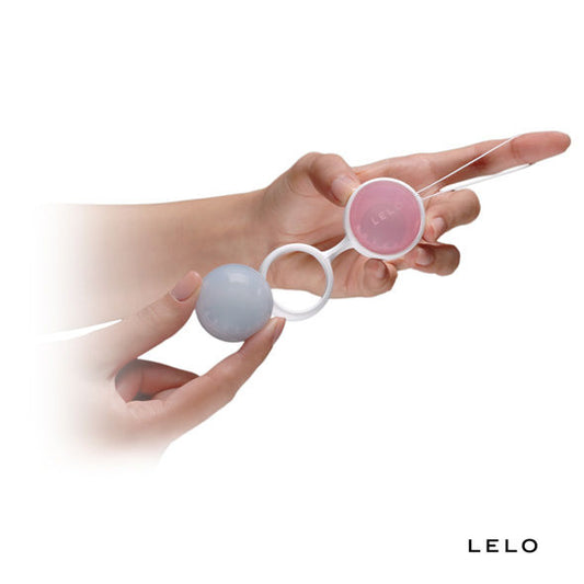 Bile Kegel, Lelo - Luna Beads, Set 4 Bile cu Greutati Interschimbabile