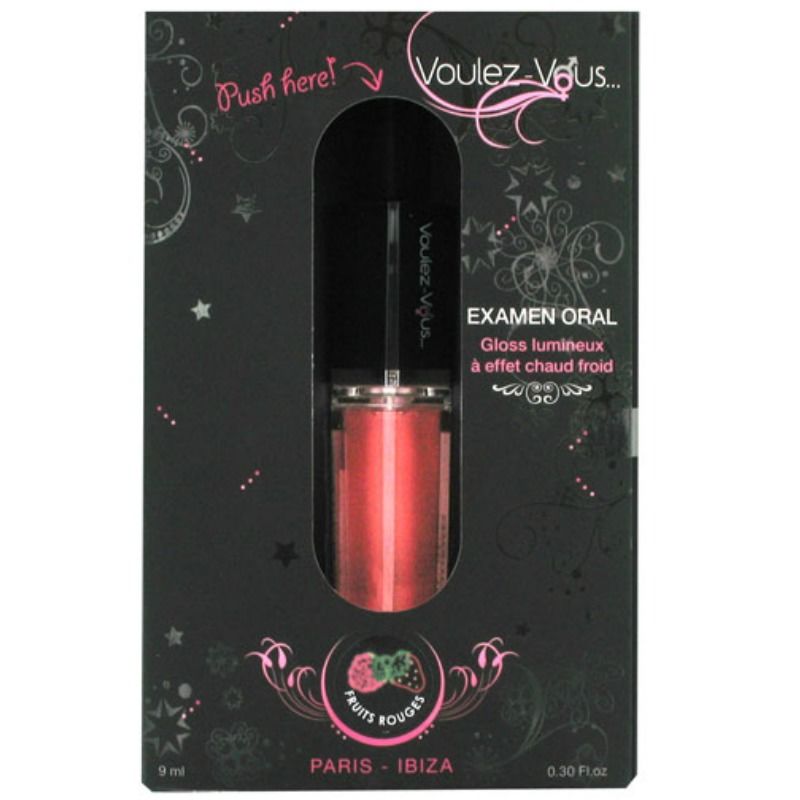 Gloss de Buze, Voulez-Vous - Light, cu Efect Hot Cold, Red Berries 10 ML
