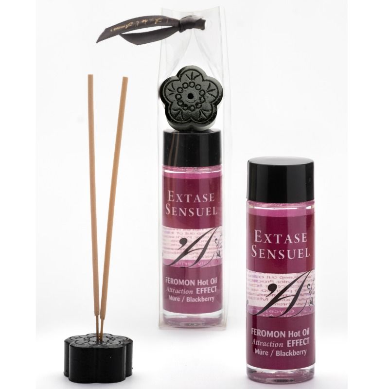 Ulei de Masaj, Extase Sensual - Efect de Incalzire, cu Feromoni de Mure, 100 ML