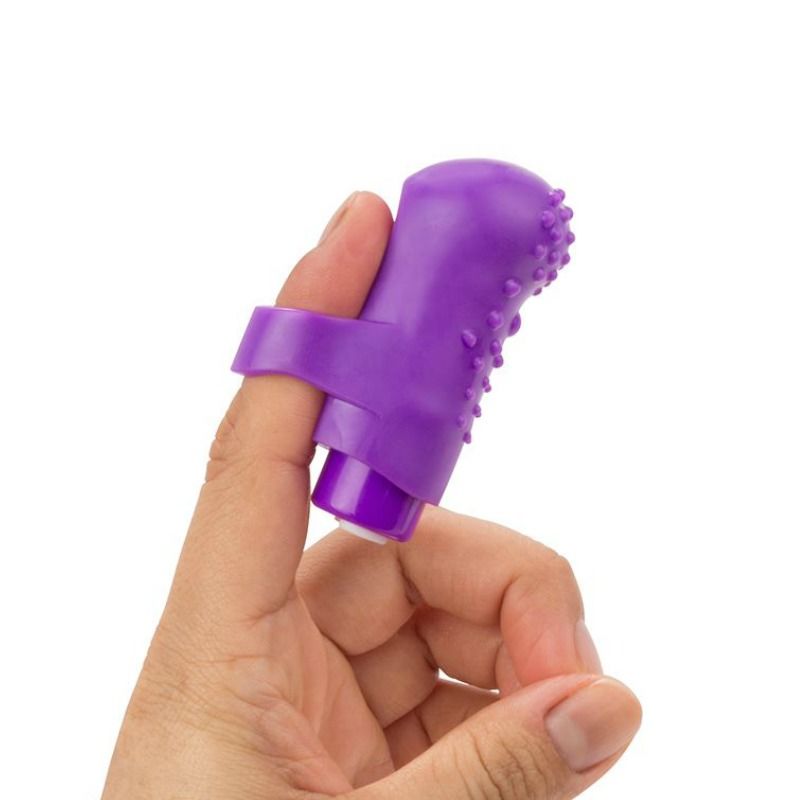 Vibrator de Deget, Screaming O - Fing O Thimble, Reincarcabil USB, Olilac