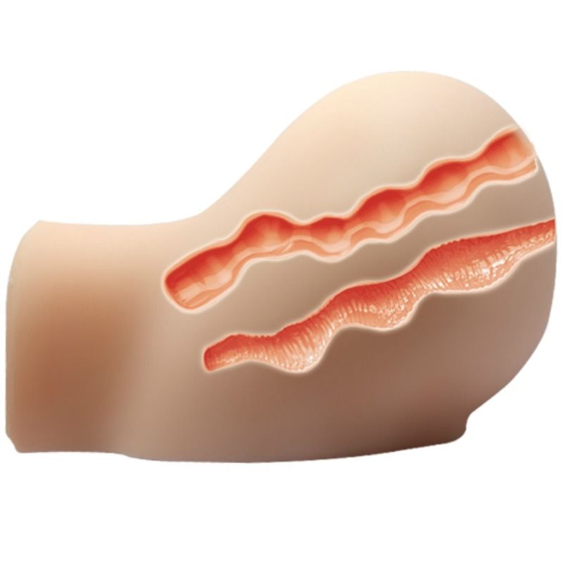 Masturbator Realistic Vagin si Anus, Crazy Bull - Pozitia 6, Vibratie cu Telecomanda, Picioare Ridicate