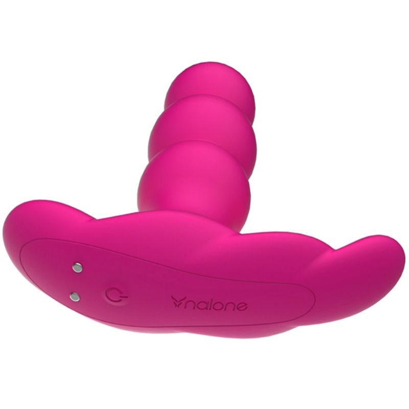 Vibrator Anal, Nalone - Pearl, cu Telecomanda, Negru