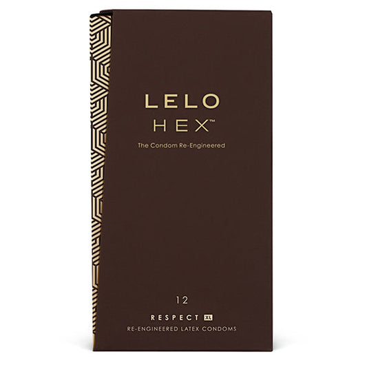 Prezervative, Lelo - Hex Respect, Latex Natural, XL 58 Mm
