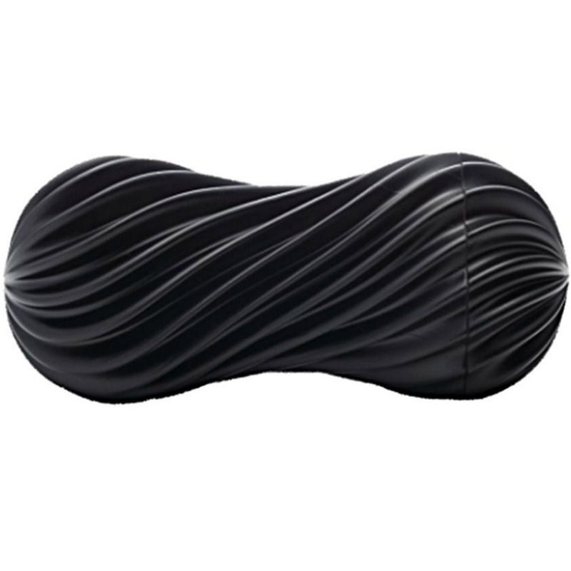 Masturbator, Tenga - Flex, Efect Dinamic De Aspiratie, 17 CM Negru